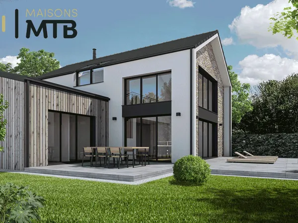 Terrain + maison 140 m² 