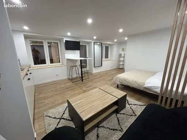 Studio rénové avec extérieur privatif 