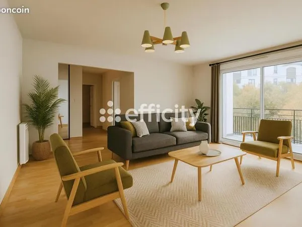 Appartement 2 pièces 55 m² 