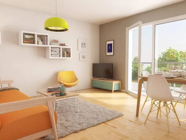 Appartement 2 pièces 34 m² 