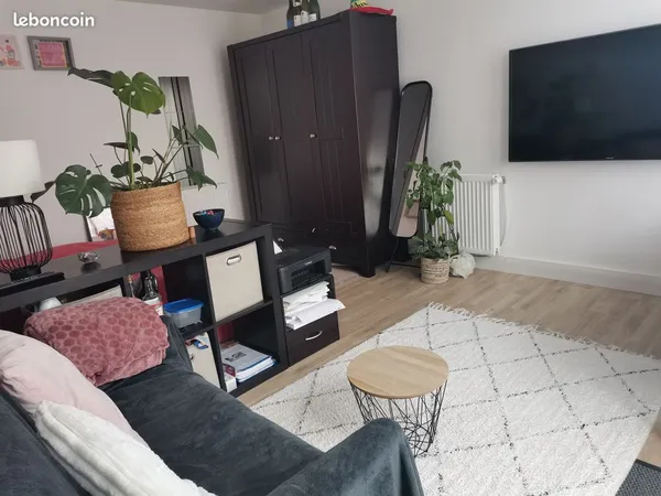 T1 Meublé rénové dans maison, au centre-ville 