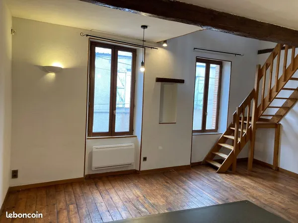 Maison T2 en duplex avec garage, à 300m de l'hypercentre 