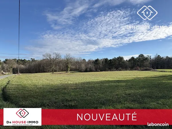 Terrain 1600 m² saint romain et saint clement 