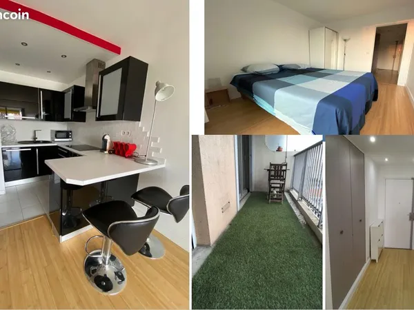 T2 48m² - Balcon 10 m² - Ensoleillé - calme - Rénové & Tout Inclus - Disponible immédiatement 