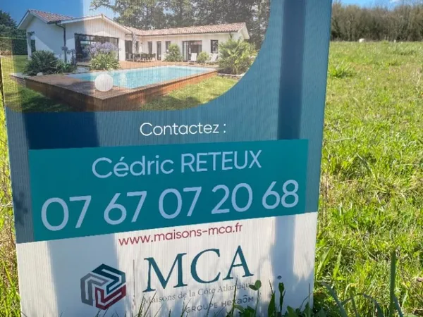 Terrain 600 m² 