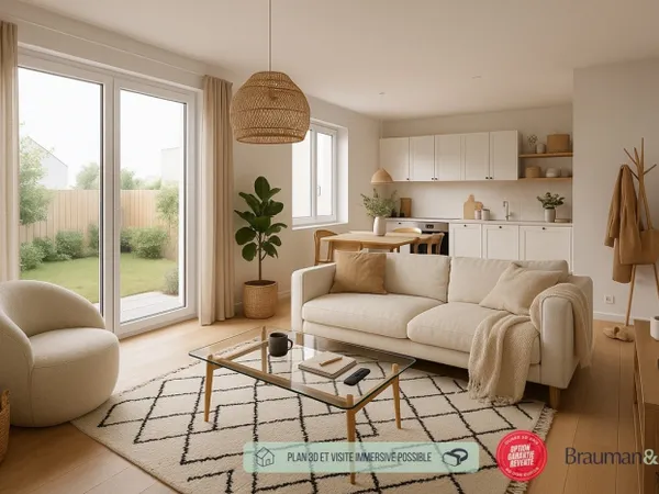 4 PIÈCES de 94m² offrant 170m² de surface privative + PKG(s) 