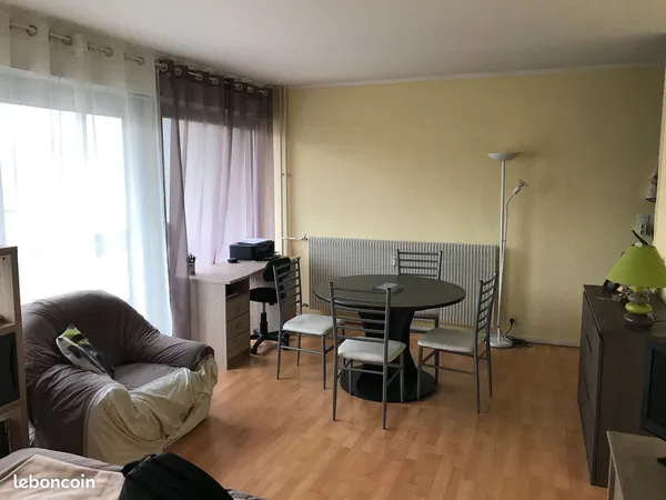 Grand studio lumineux de 30m2 à proximité des FAC 