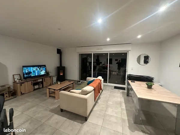 Appartement meublé T3- Quévert 