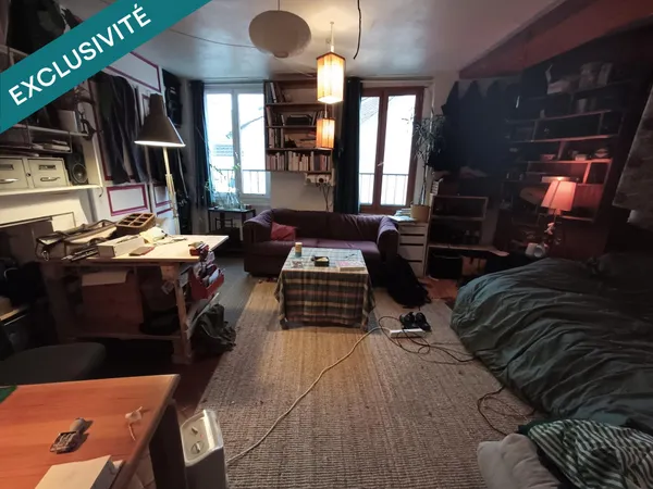 STUDIO VENDU LOUE QUARTIER TRIBUNAL 32M2 