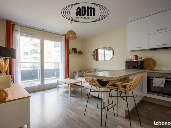 Appartement 2 pièces 39 m² 