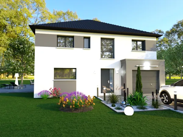 Terrain + maison 172 m² 