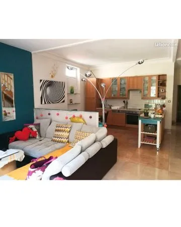 Appart Esprit maison de ville T3 - véranda, terrasse et garage 