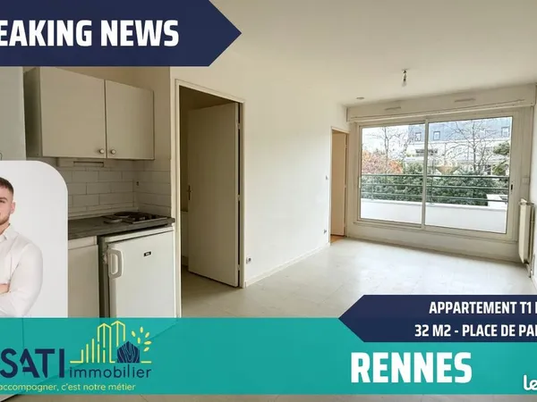 Appartement 2 pièces 32 m² 