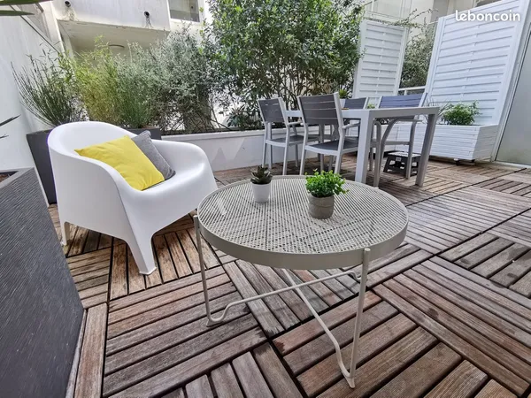 Lot de 2 appartements meublés* centre ville* Hôpital* La Rochelle 