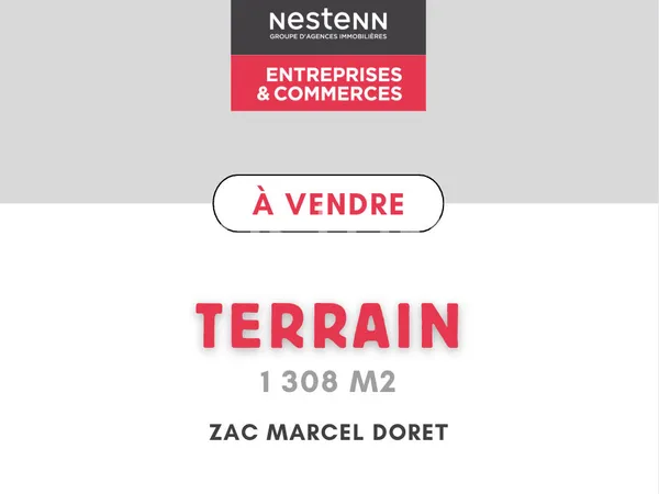 TERRAIN CONSTRUCTIBLE - ZAC MARCEL DORET, CALAIS - 1 308 m² 