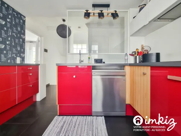 Maison 6 pièces rénovée, centre ville, RER 5 min 