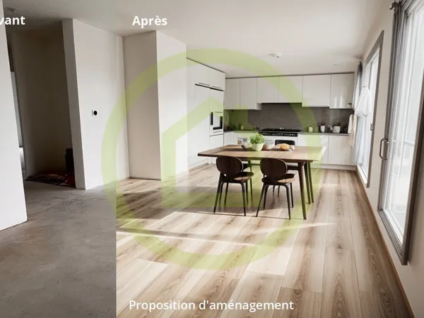 Appartement terrasse 4 pièces 90 m² 