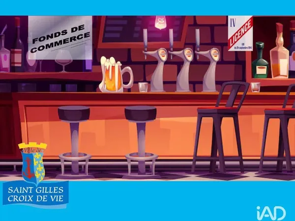 Bar 90 m² SAINT-GILLES-CROIX-DE-VIE 