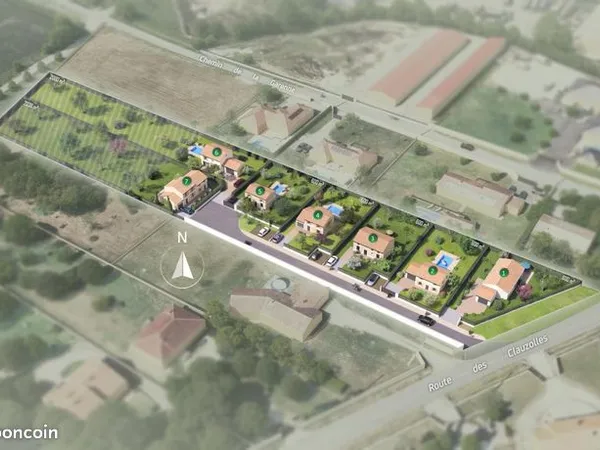 Terrain 500 m² 