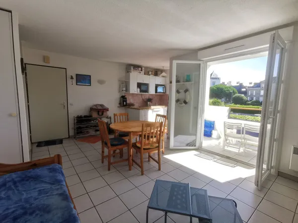 Appartement 2 pièces 40m2 avec grand balcon à deux pas de la plage du Fogeo - Arzon 