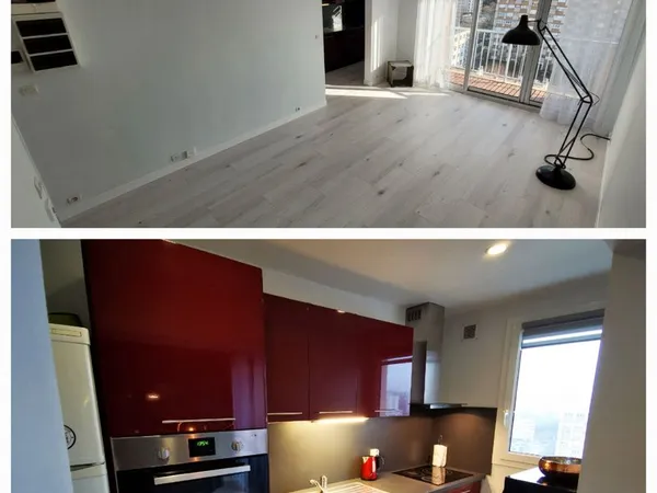 Appartement 2 pièces 45m² 