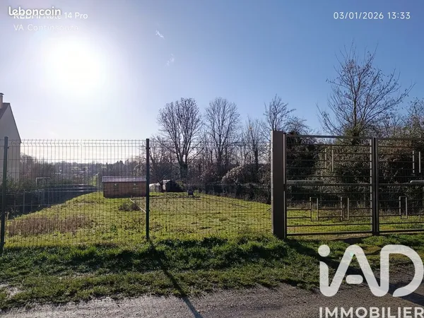Terrain 1608 m² Bernay-Vilbert 
