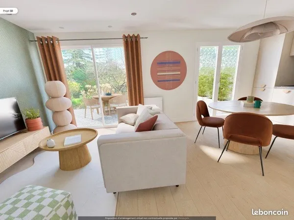 Appartement 2 pièces 40 m² 
