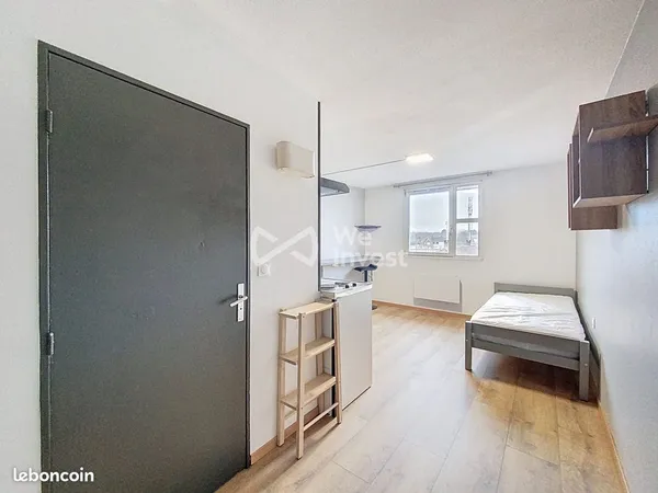 Studio 1 pièce 19 m² 