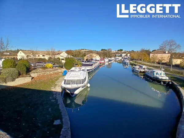 OPPORTUNITE RARE; Appartement 86m² avec vue sur le Canal du Midi 