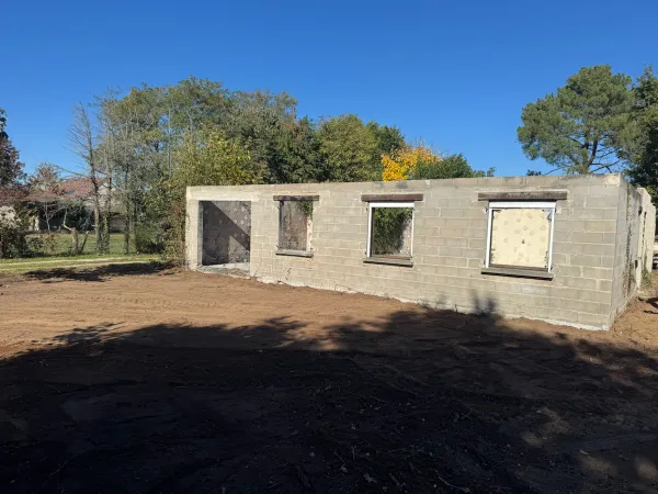 Vends maison sur terrain 1309m² 