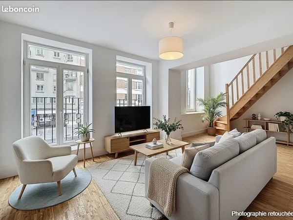 Duplex 3 pièces 58 m² 