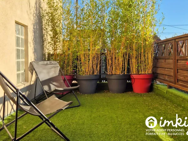 Aulnay Maison de charme 70 m² - terrasse et garage 