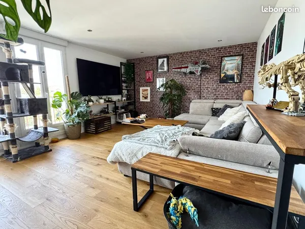 Appartement 3 pièces 63 m² 
