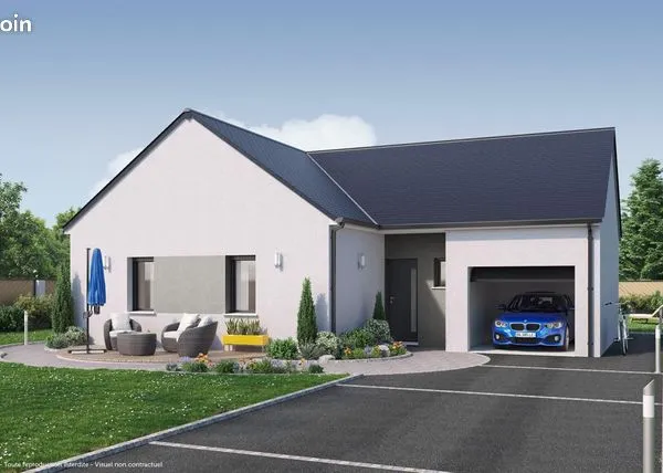 Maison 3 pièces 74 m² 