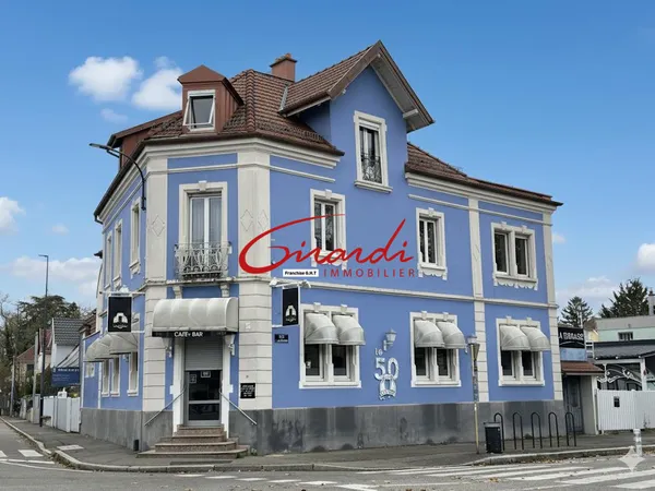 Immeuble de rapport 350M2 MULHOUSE ILLBERG 12 % de rent 