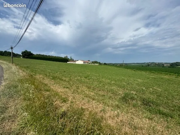 Terrain 973 m² Horsarrieu 