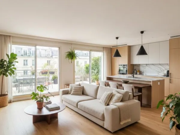 Exceptionnel à Asnières : 4 pièces familial avec terrasse XXL proche gare 