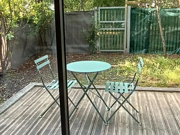 Studio Meublé 32m2 avec Jardin 