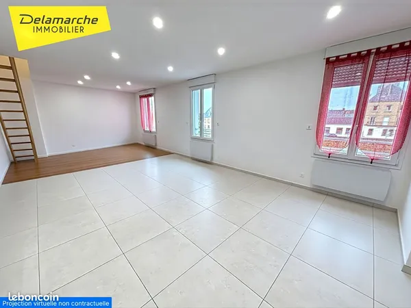 Duplex 3 pièces 69 m² 