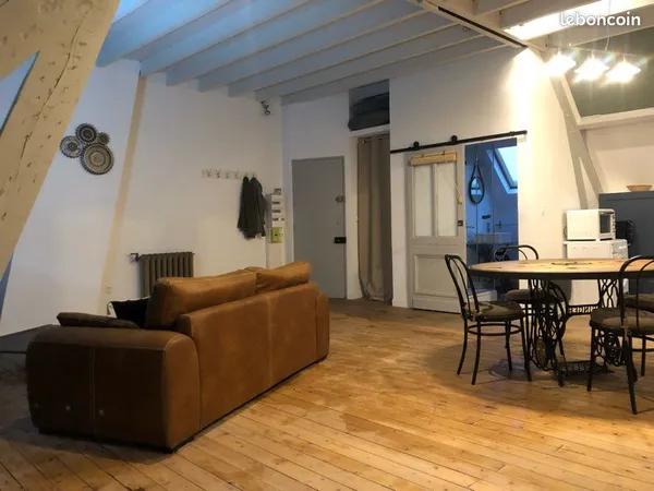 Location appartement meublé de 70 m2 avec charme 