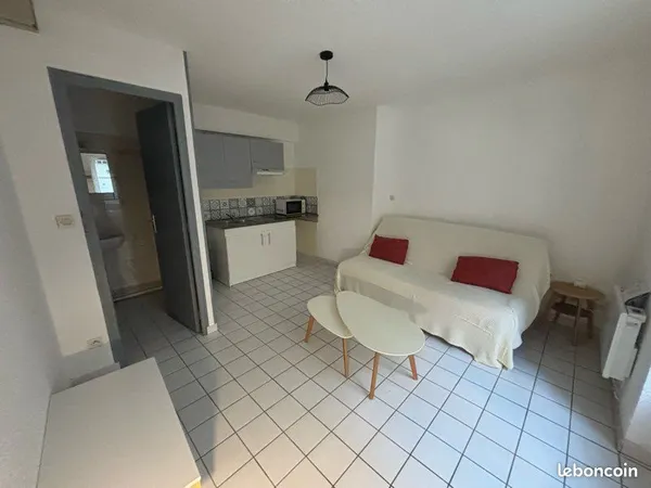 Bel appartement F1 meublé en centre-ville - 25 m² 