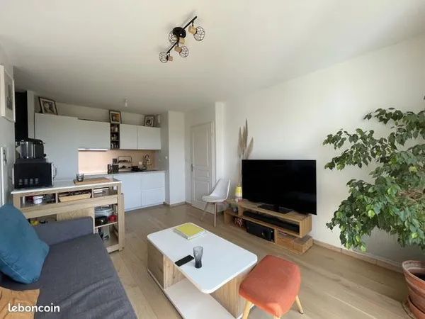 Appartement 2 pièces 38 m² 