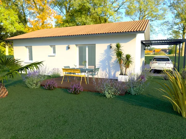 Maison évolutive 3 pieces à Vielle saint girons 