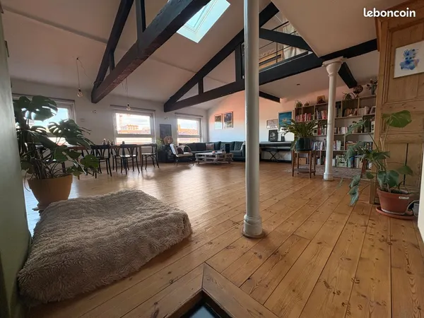 Superbe loft Lille-Moulins 