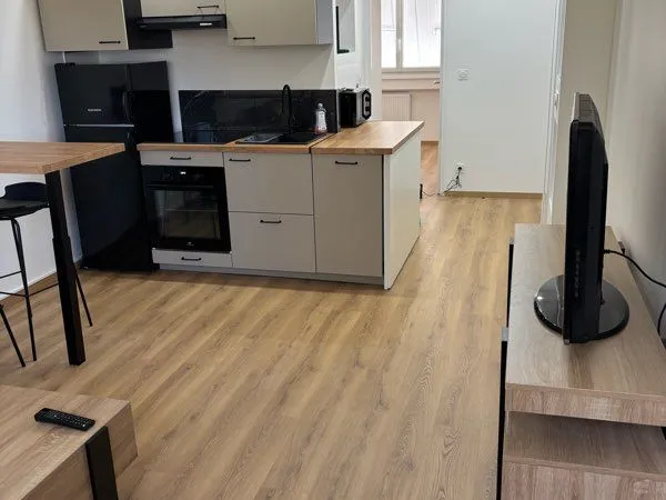 Appartement rénové proche Lyon Sud 