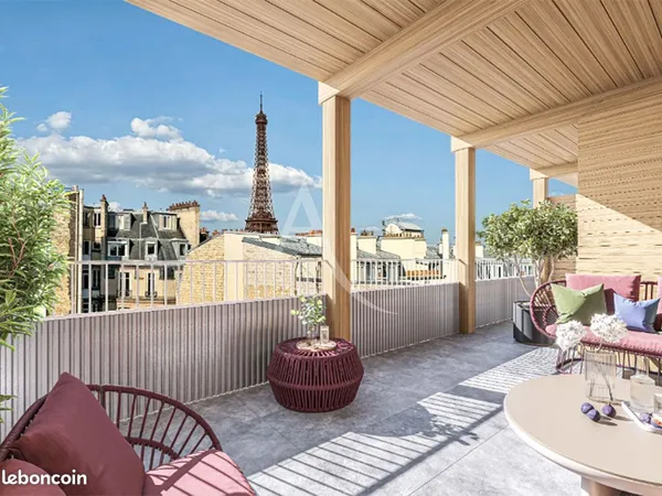 Studio 4 pièces 87 m² 
