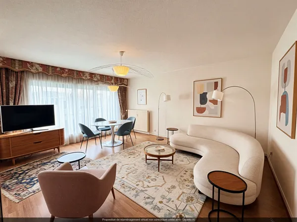 Appartement Orleans 3 pièces de 85.63 m2 avec balcon, ascenseur, parking et cave 