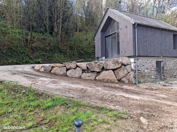 Location à l'année d'un T2 refait à neuf au Guildo 