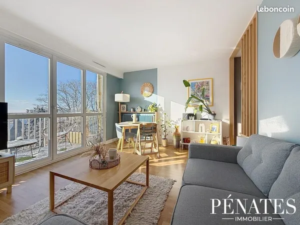 Appartement 3 pièces 64 m² 