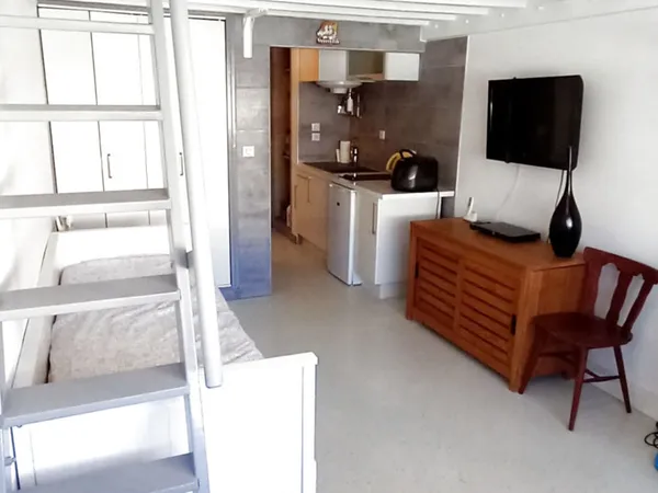 Cap D'Agde Port, Grand Studio mezzanine; 